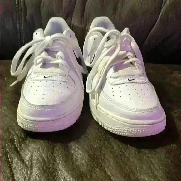 Nike Air Force 1 Low‎ “Have A Nike Day” White/Black/Yellow - Size 5.5Y - Picture 1 of 4